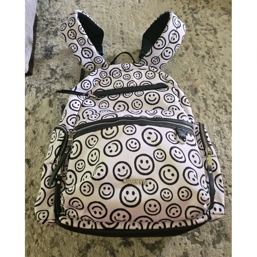 Madden NYC 18.5 Dome Backpack with Front and Side Pockets.  EUC!!